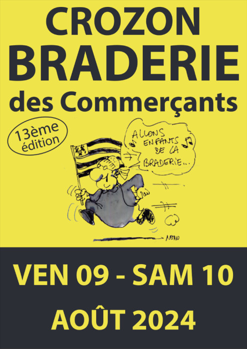 Braderie des commerçants de crozon