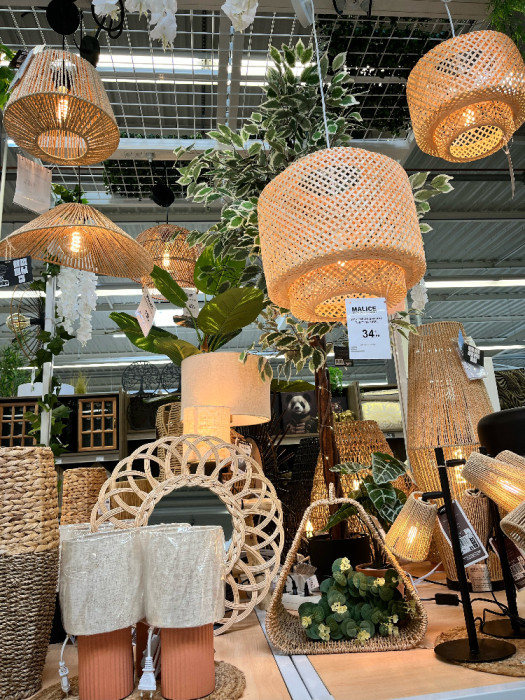 Nouvel aménagement rayon luminaire